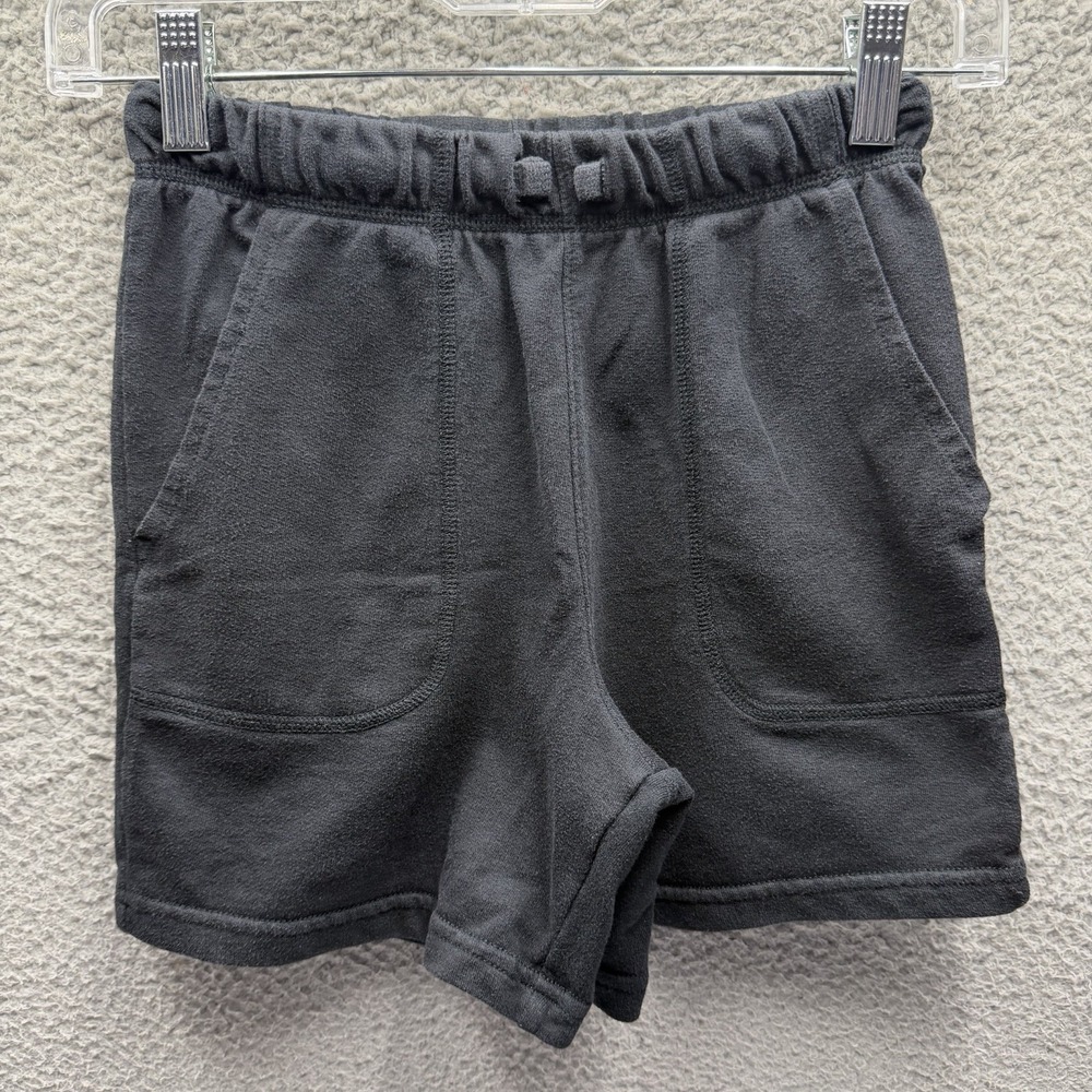 Carters Shorts Boy Size 8 Black Cotten Blend Drawstring Sweat Shorts Boys Size 8